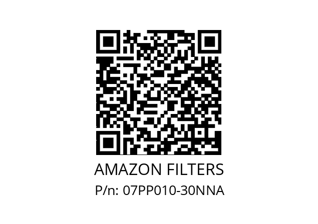  07PP010-30NNA AMAZON FILTERS 07PP010-30NNA