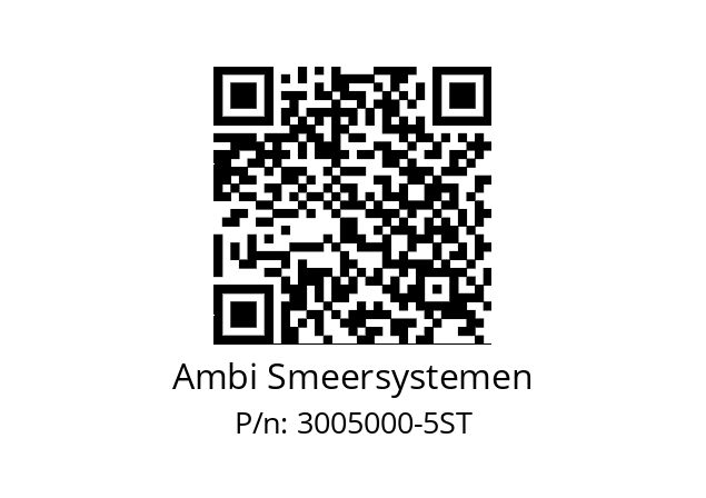   Ambi Smeersystemen 3005000-5ST