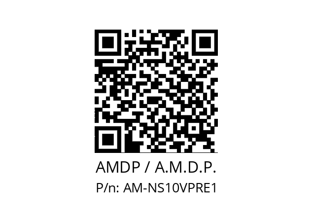   AMDP / A.M.D.P. AM-NS10VPRE1