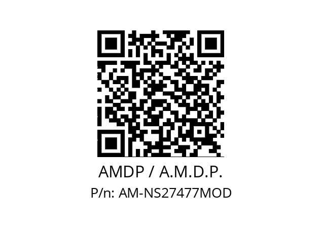   AMDP / A.M.D.P. AM-NS27477MOD