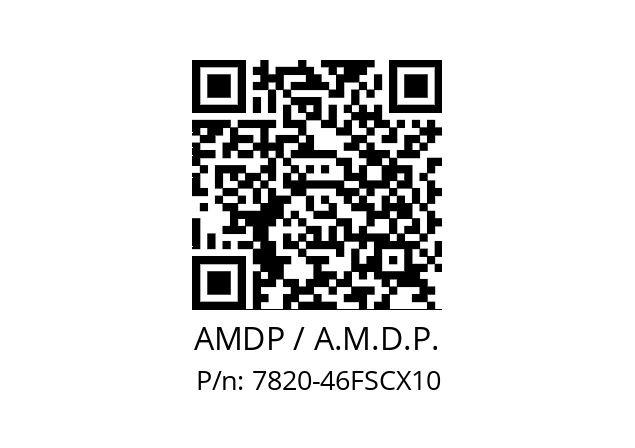   AMDP / A.M.D.P. 7820-46FSCX10