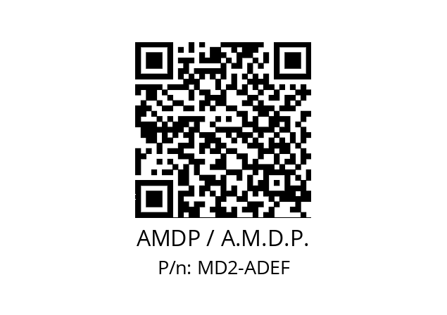   AMDP / A.M.D.P. MD2-ADEF