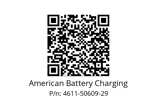   American Battery Charging 4611-50609-29