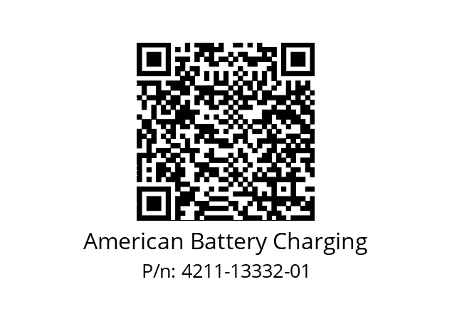   American Battery Charging 4211-13332-01