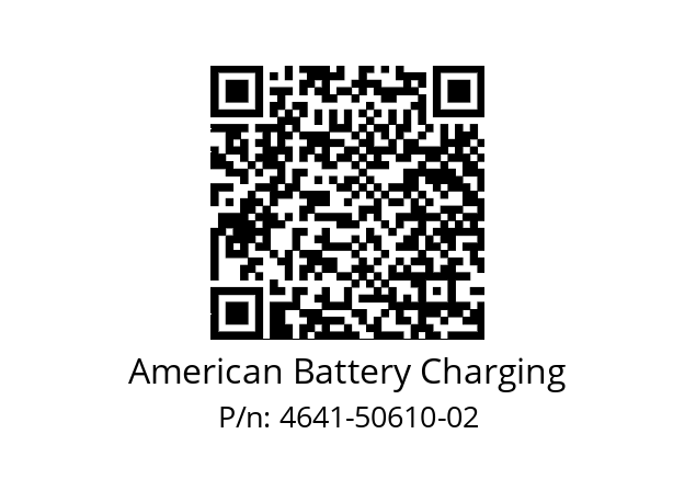   American Battery Charging 4641-50610-02