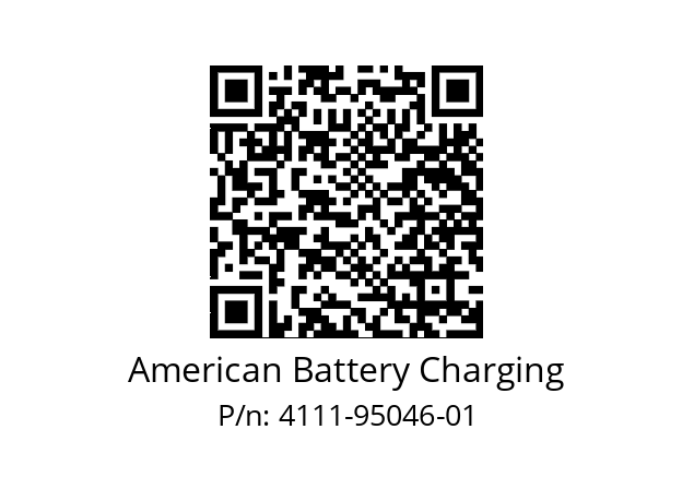   American Battery Charging 4111-95046-01