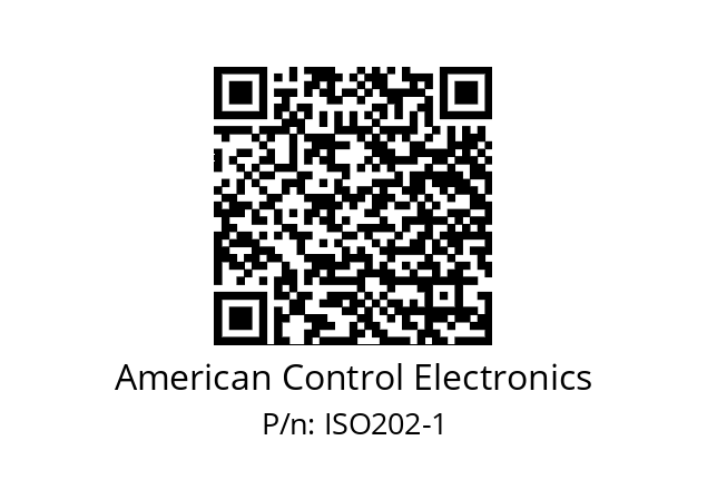   American Control Electronics ISO202-1