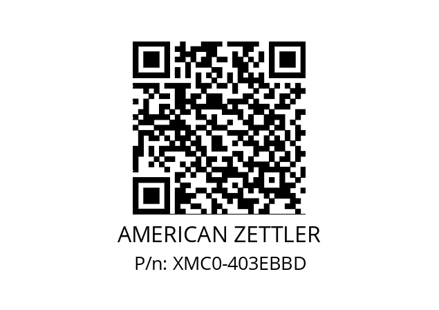   AMERICAN ZETTLER XMC0-403EBBD