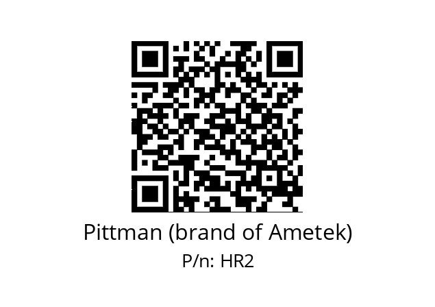   Pittman (brand of Ametek) HR2