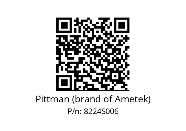   Pittman (brand of Ametek) 8224S006