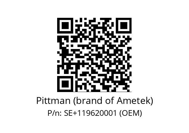   Pittman (brand of Ametek) SE+119620001 (OEM)