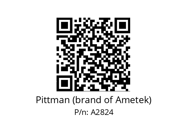   Pittman (brand of Ametek) A2824