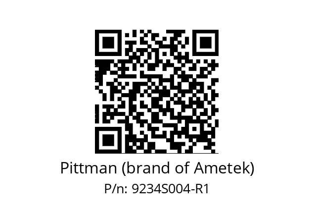   Pittman (brand of Ametek) 9234S004-R1