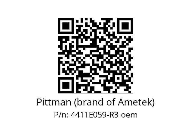   Pittman (brand of Ametek) 4411E059-R3 oem