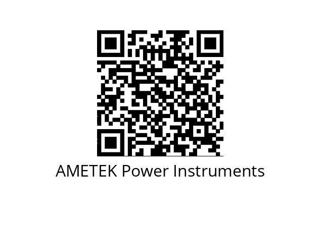  300-2070 AMETEK Power Instruments 