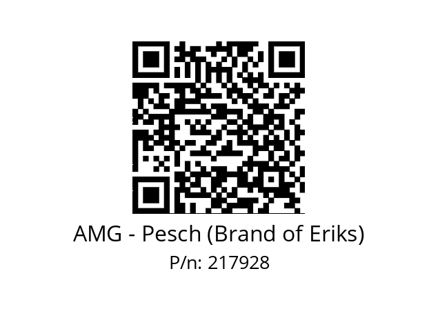   AMG - Pesch (Brand of Eriks) 217928