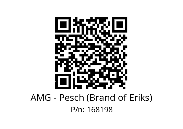   AMG - Pesch (Brand of Eriks) 168198