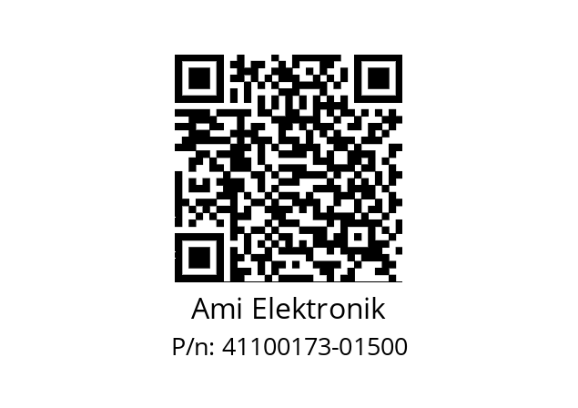   Ami Elektronik 41100173-01500