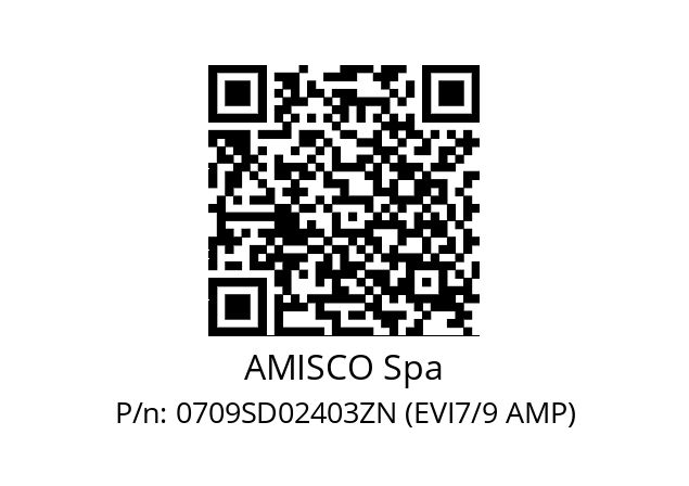   AMISCO Spa 0709SD02403ZN (EVI7/9 AMP)