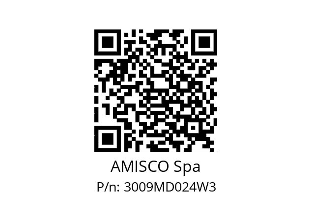   AMISCO Spa 3009MD024W3