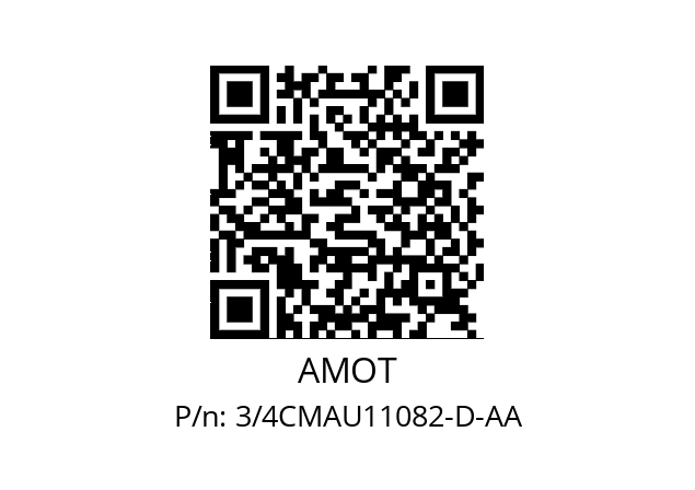   AMOT 3/4CMAU11082-D-AA