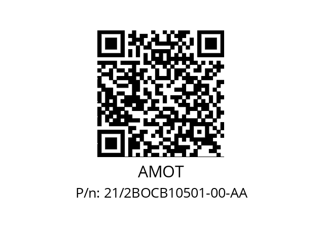   AMOT 21/2BOCB10501-00-AA