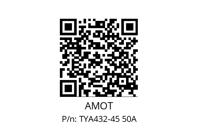   AMOT TYA432-45 50A