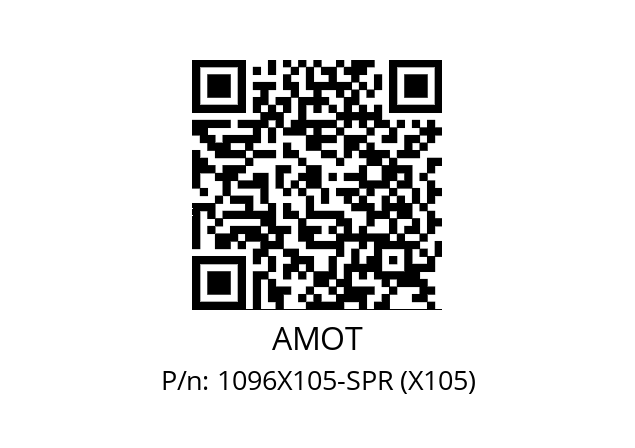   AMOT 1096X105-SPR (X105)