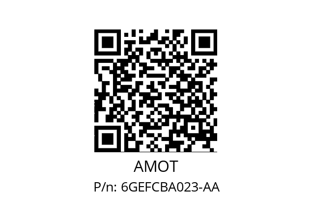   AMOT 6GEFCBA023-AA