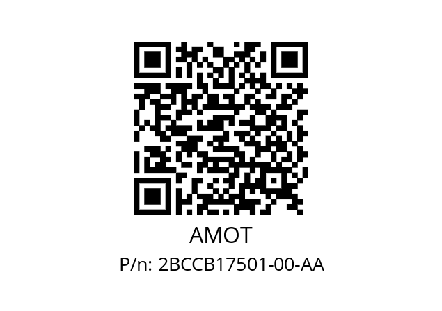   AMOT 2BCCB17501-00-AA