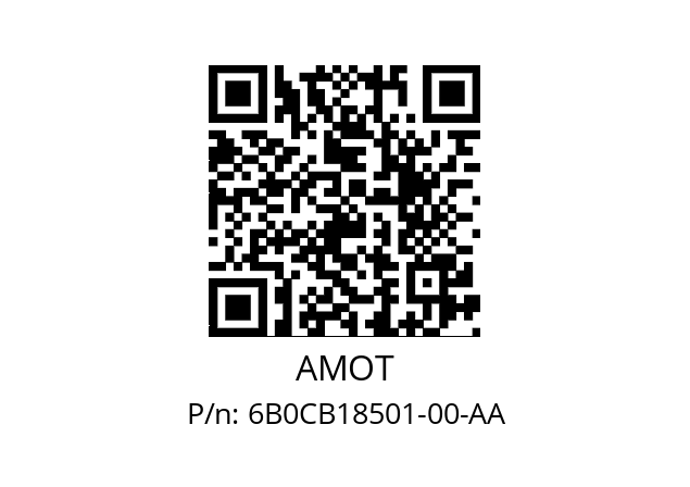   AMOT 6B0CB18501-00-AA