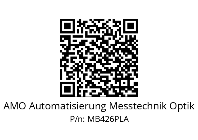   AMO Automatisierung Messtechnik Optik MB426PLA