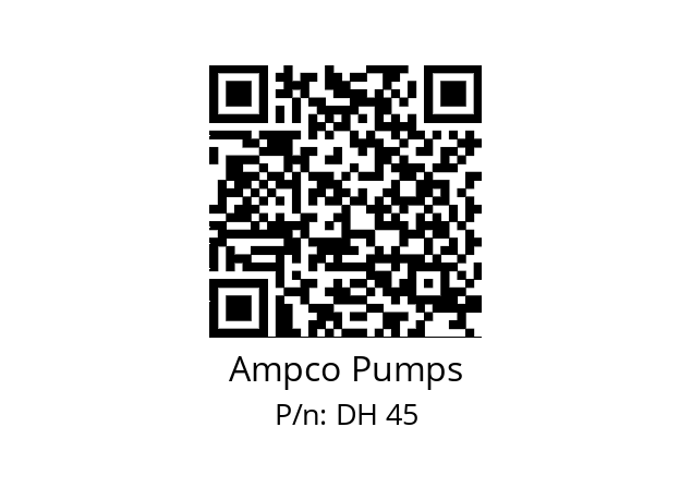   Ampco Pumps DH 45