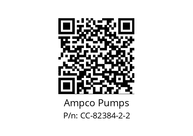   Ampco Pumps CC-82384-2-2