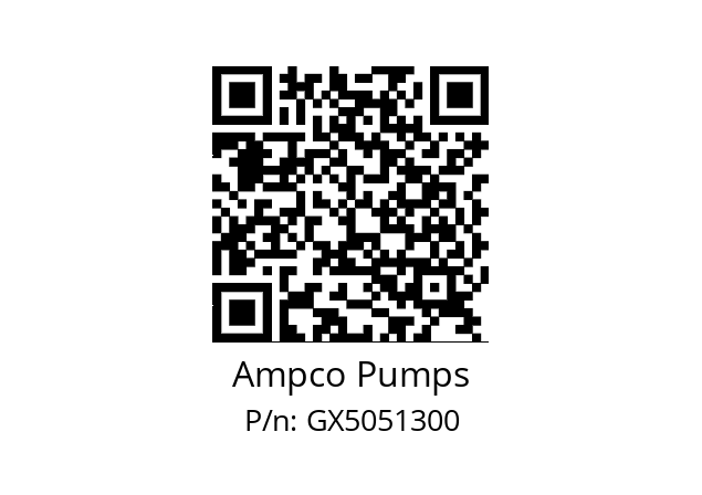   Ampco Pumps GX5051300