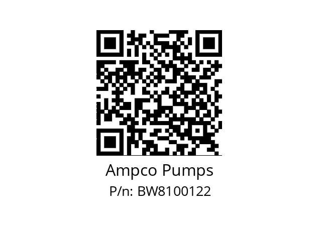   Ampco Pumps BW8100122