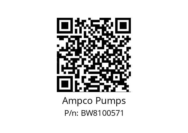   Ampco Pumps BW8100571