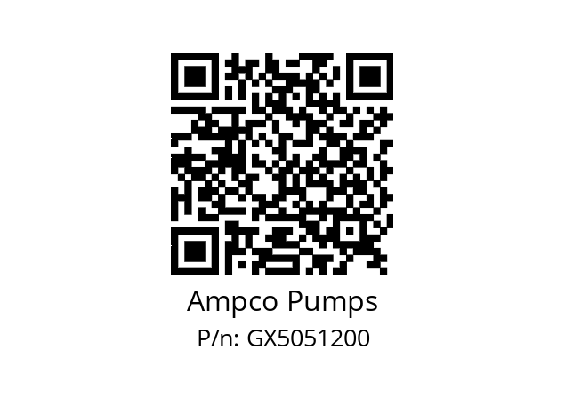   Ampco Pumps GX5051200