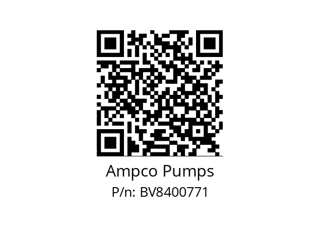   Ampco Pumps BV8400771