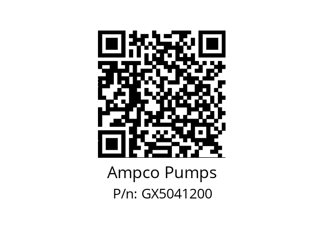   Ampco Pumps GX5041200