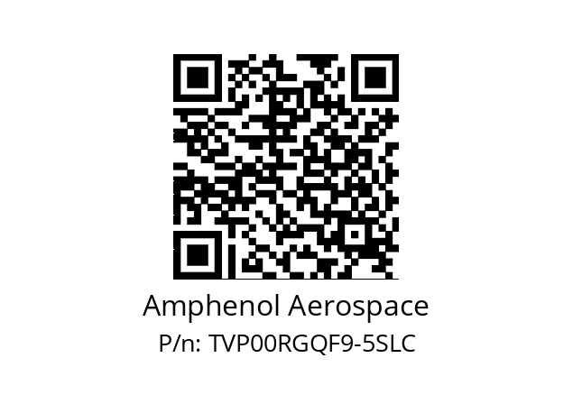   Amphenol Aerospace TVP00RGQF9-5SLC