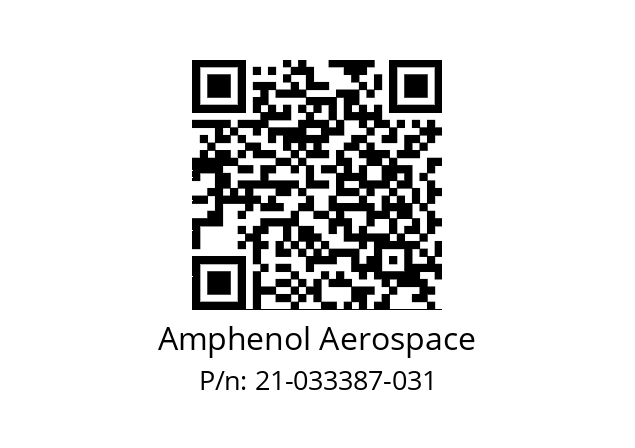   Amphenol Aerospace 21-033387-031