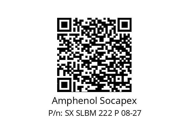   Amphenol Socapex SX SLBM 222 P 08-27