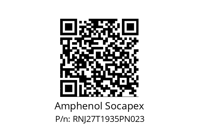   Amphenol Socapex RNJ27T1935PN023