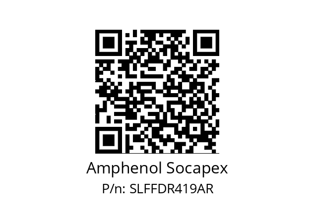   Amphenol Socapex SLFFDR419AR