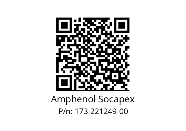   Amphenol Socapex 173-221249-00