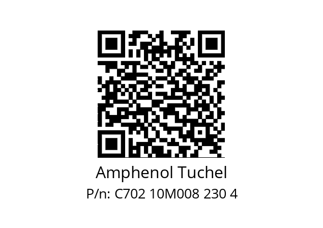   Amphenol Tuchel C702 10M008 230 4