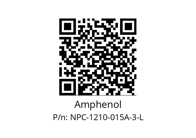   Amphenol NPC-1210-015A-3-L