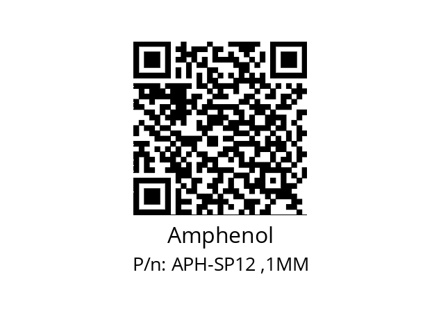   Amphenol APH-SP12 ,1MM