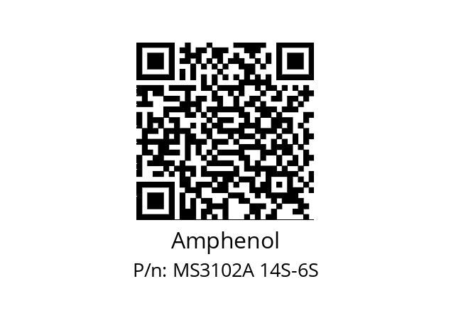   Amphenol MS3102A 14S-6S